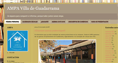 Desktop Screenshot of ampavilladeguadarrama.com